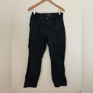 511 Tactical Pants Women's Size 10 Long Blue Cargo Ripstop Workwear Military